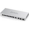 Zyxel XGS1010-12 v2, 12-Port Gigabit Unmanaged Switch with 8-Port 1G + 2-Port 2.5G + 2-Port SFP+