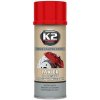 Farba na brzdové strmene a bubny K2 BRAKE CALIPER PAINT 400ml Červená