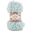 Pletacia priadza Alize PUFFY FINE 522 modrá svetlá