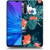 Picasee silikónový prehľadný obal pre Realme 5 - Monstera Color