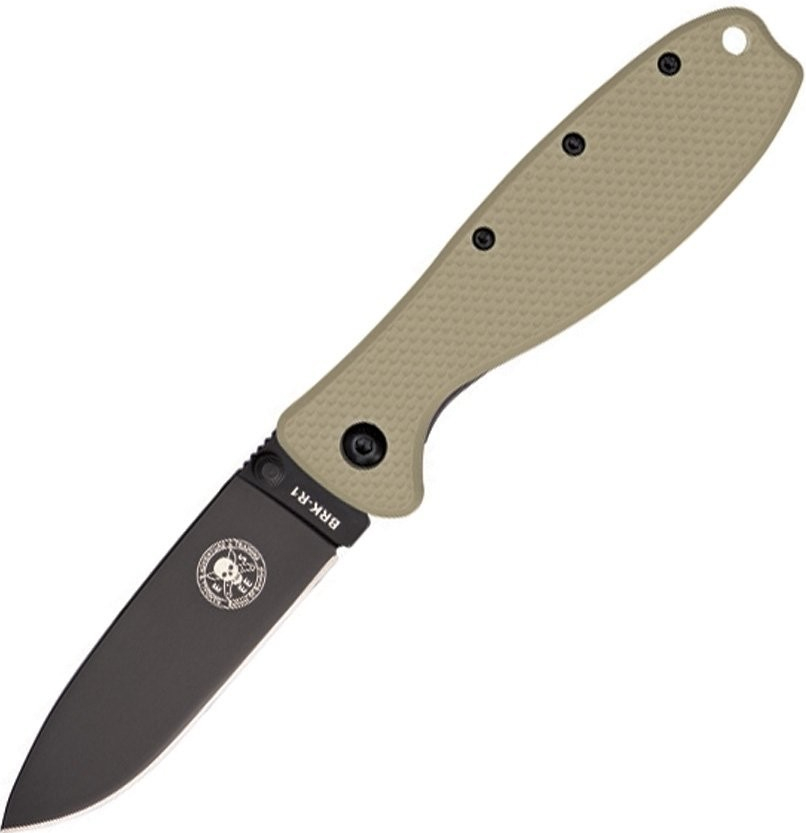 BRK-ESEE Zancudo Framelock Desert tan Finish BRKR1DTB