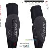 Leatt 3DF 5.0 Evo elbow chrániče lakťov, čierna, L