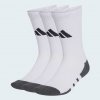 ADIDAS ADIDAS súprava 3 párov ponožiek na fitness biele 43-45