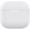AppleKing ochranný silikónový obal pre AirPods 4 - biely - možnosť vrátiť tovar ZADARMO do 30tich dní