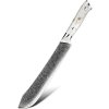IZMAEL Damaškový kuchynský nôž Yuzuki Butcher/Biela 24 cm