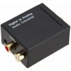 Xput audio prevodník z digitálneho TOSLINK/coax. SPDIF na analógové RCA L/R (2xCinch) a 3,5 mm jack Digital to analog+3.5Audio (with cables)