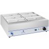 Royal Catering Bain Marie - 2.000 W - 6 x GN nádob 1/3 - s výpustou RCBM-6W-2000