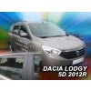 Deflektory na Dacia Lodgy, 5-dverová (+zadné), r.v.: 2012 -