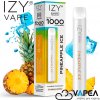 IZY VAPE ONE+ Pineapple Ice 0 mg 1000 poťahov jednorazová elektronická cigareta