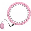 Merco Hula Hoop Massage gymnastická obruč ružová
