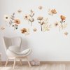 Nálepky na stenu kvety v boho štýle - Plotbase, s.r.o. 120x70cm