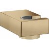 HANSGROHE Porter E nástenný držiak ručnej sprchy, kartáčovaný bronz, 28387140