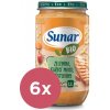 6x SUNAR BIO príkrm zelenina, kuracie mäso, cestoviny 12m+, 235 g VP-F165764