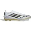 adidas F50 League Laceless Adults Firm Ground Football Boots White/Blk/Gold 11 (46)