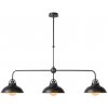 Lucide 31348/03/15 HAMOIS Lustre L65 D26cm 3xE27 Gris Metal