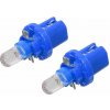 Žiarovka 1LED 12V B8,5d modrá 2ks