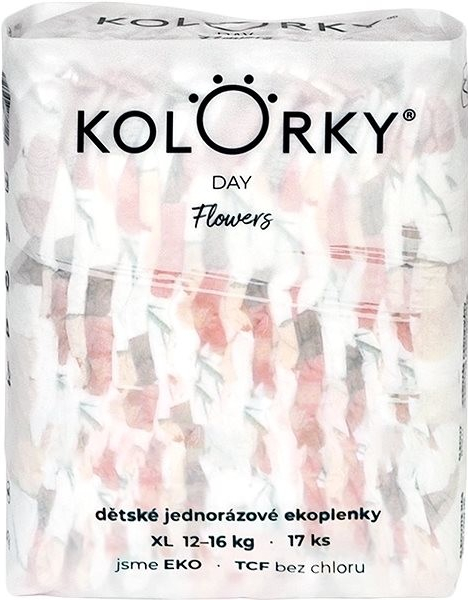 KOLORKY DAY Kvety XL 17 ks