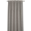 Sehlbach Záves so skrytými pútkami, ornamenty, taupe, 245 x 135 cm