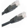 PremiumCord sp6utp010C patch UTP, RJ45-RJ45, CAT6, 1m, černý