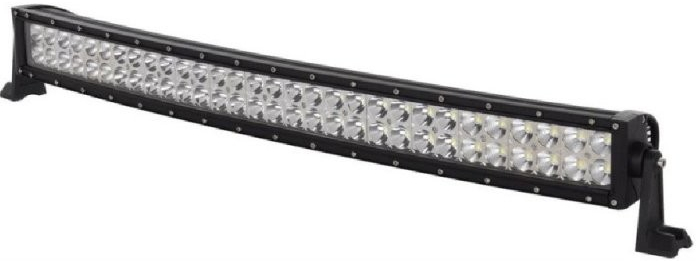 Svetelná LED rampa prehnutá,180 W, 13200 lm