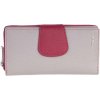 Segali Dámska kožená peňaženka 7617 B grey/magenta