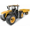 Double Eagle Traktor JCB Fastrac na dálkové ovládání se sklápěcím valníkem 2.4GHz RTR 1:16