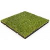 Gumová trávniková dlaždica ASLON 50 x 50 cm, Forest Green
