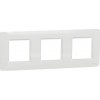 Schneider Electric Slovakia spol. s r.o. Unica Studio Outline - NU230618 - Rámček trojnásobný, Biely