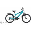 CTM SCOOBY 2.0 20 detský bicykel, aquamarínová modrá/čierna