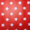 Samolepiace fólie hviezdičky červený podklad, metráž, šírka 45cm, návin 15m, GEKKOFIX 13416, samolepiace tapety
