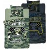 DETEXPOL Svietiace obliečky Gamer Army Bavlna 140x200 70x80