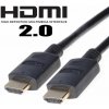 PremiumCord HDMI 2.0 High Speed+Ethernet, pozlátené konektory, 5m, kphdm2-5