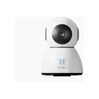 TESLA SMART Camera 360 biela / Vnútorná IP kamera / 1080p / obojsmerný zvuk / detekcia pohybu / Android iOS (TSL-CAM-5S)