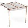 Blumfeldt Pantheon Wall Pergola, nástenná pergola, 3 x 3 m, (GDI17-PantheonW3x3G)