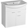 AQUALINE - ZOJA umývadlová skrinka 71,5x74x34cm, biela 51075A