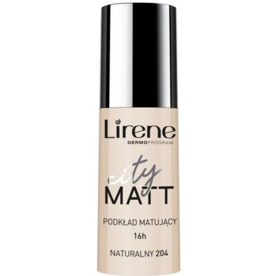 Lirene City Matt Mattifying Liquid Foundation - Zmatňujúci fluidný make-up s vyhladzujúcim efektom 30 ml - 207 Beige