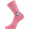 Voxx Dětské merino ponožky Etrexík růžová