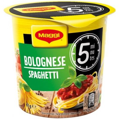 MAGGI 5 minutes Bolonské špagety téglik 61 g