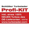 Plniace dúchadlo SCHLÜTTER TURBOLADERPROFI KIT - mit orig. BorgWarner Turbolader NEUTEIL im AT Turbodúchadlo 166-01540 (16601540) EAN: 4044578515401