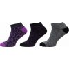 Novia KM06 dámske členkové ponožky multipack 3 páry