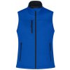 James Nicholson dámska softshellová vesta JN1169 Nautic Blue