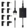 NEDIS univerzální adaptér k notebooku/ 100 W/ 5 / 9 / 12 / 15 / 20 V DC/ 3.0 / 5.0 A/ USB-C