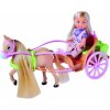 Simba Bábika Evička Kočiar s koňom