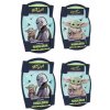 Súprava chráničov na kolená a lakte Disney MANDALORIAN čierna,mix