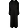 Čierna dámska mikina Urban Classics Modal Terry Long Hoody Dress L