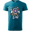 Lukostreľba komiks - Klasické pánske tričko vyššej gramáže - XS ( Tmavý tyrkys )