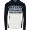 Dale of Norway Vail Mens Crew Neck Baselayer Off White/Navy XL Sveter