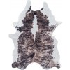 Ayyildiz , Kusový koberec Etosha 4113 brown (tvar kožušiny), 100x135 tvar kožešiny, hnedá, chodba / predsieň
