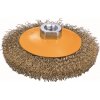 Kartáč miskový VLNITÝ 100 mm x M14 MS HOTECHE HT590112