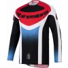 ALPINESTARS dres TECHSTAR KNIF, ALPINESTARS (černá/bílá/modrá/červená) 2026 - S